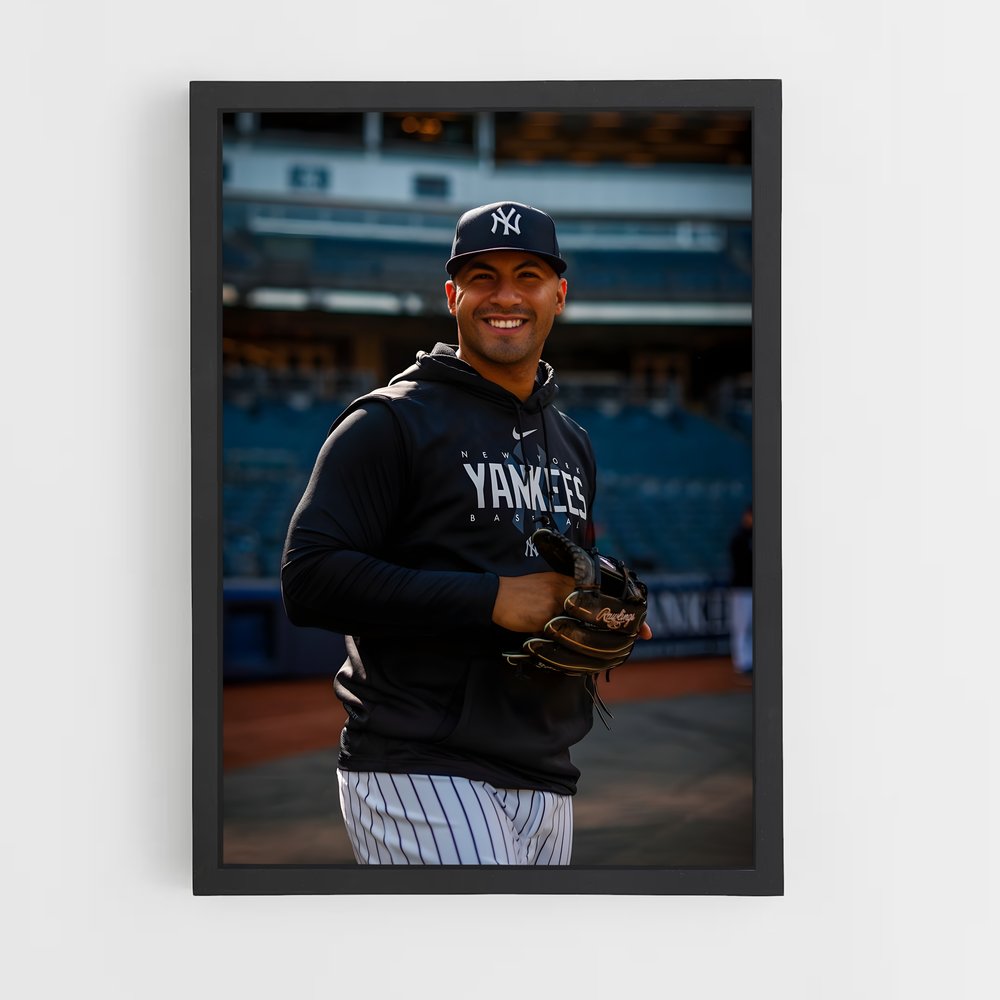 Poster Gleyber en Action – affiche Baseball (vue 2)